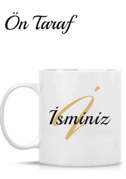 Kişiye Özel Kupa Harf Temalı