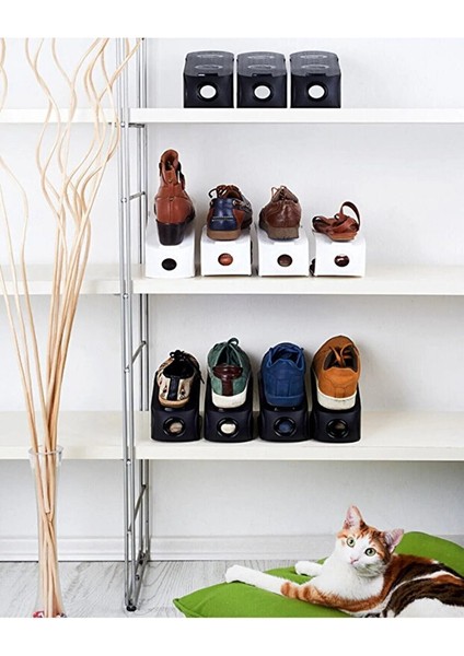 Gondol Ayakkabı Rampası 12 Adet 1.sınıf Dolap Içi Ayakkabı Düzenleyici Kokusuz Organizer modelleri