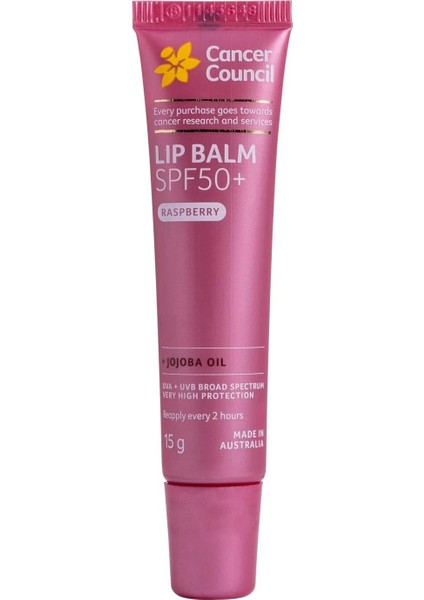 SPF50+ Raspberry Lip Balm Dudak Balmı 15GR