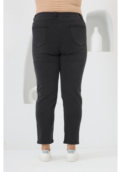 Büyük Beden Kot Pantolon Füme indirimleri