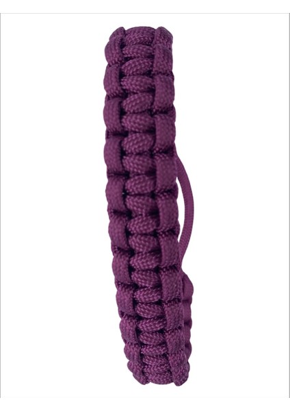 Patlıcan Moru Paracord Bileklik