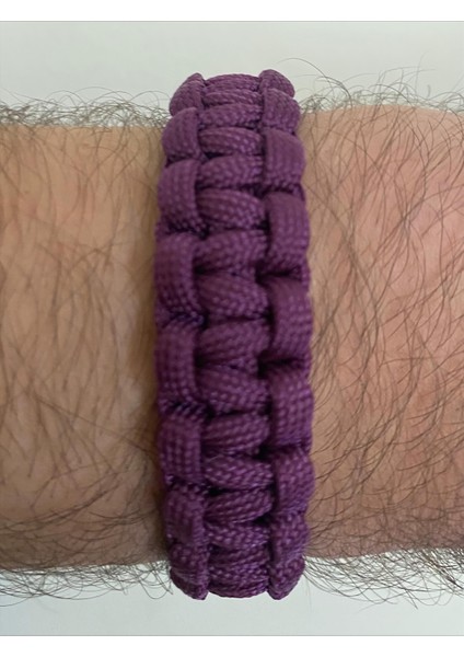 Patlıcan Moru Paracord Bileklik modelleri