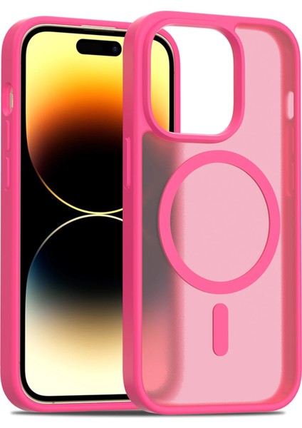 Resveq Joko Iphone 14 Pro Jota Magsafe Kapak - Rose