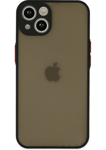 Resveq Newface Iphone 14 Kılıf Montreal Silikon Kapak - Siyah