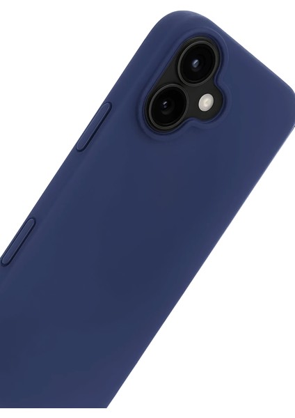 Resveq Newface Apple Iphone 17 Nano Içi Kadife Silikon - Lacivert fiyatları