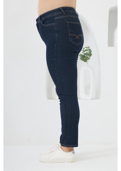 Büyük Beden Pantolon Koyu Lacivert fiyatları