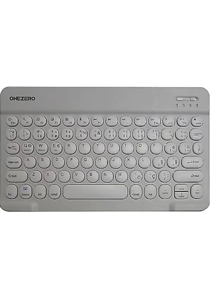 ZR455 Beyaz Bluethooth Klavye