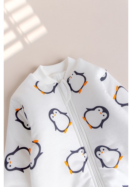 Elyaf Dolgulu 2,5 Tog Pamuklu Penye Astarlı Kız /erkek Çocuk Uyku Tulumu fırsatları