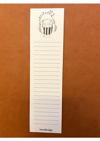 Özel Tasarım 6'lı Kitap Ayracı Seti modelleri