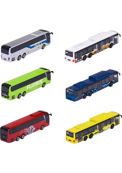 Majorette Man Şehir Otobüsü Metal MODEL 212053159 modelleri