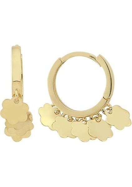 Altın Sallantılı Küpe modelleri