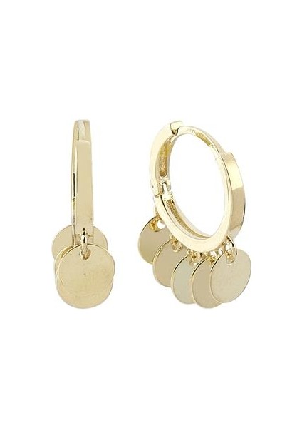 Altın Sallantılı Küpe modelleri