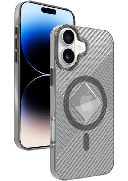 Resveq Joko Iphone 16 Stella Pc Sert Magsafe Kılıf - Siyah