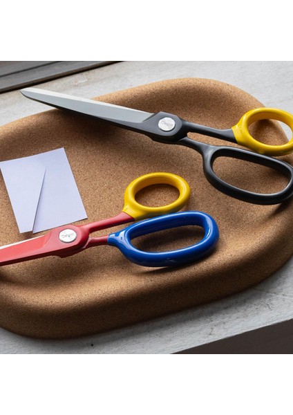 Chroma Scissors Black & Yellow Seramik Kaplama Döküm Paslanmaz Çelik Makas