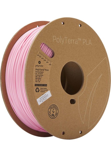 Polyterra Pla Filament Sakura Pembe - 1 kg 1.75MM
