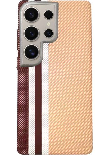 Resveq Joko Samsung Galaxy S24 Ultra Besa Magsafe Kapak - Krem