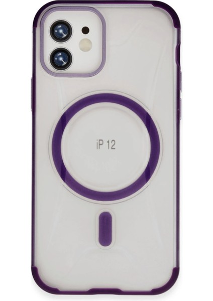 Resveq Joko Iphone 12 Hilton Magsafe Kapak - Derin Mor