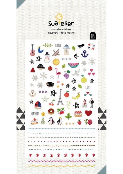 Deco Sticker Nail Deco Tırnak Deco Mache