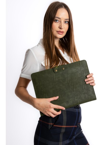 Ingrıd 34X24,5 cm Macbook Air/pro 13-14 Inç, Ipad Organizer Notebook & Evrak & Tablet Çantası