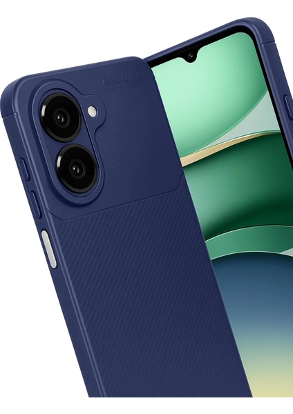 Resveq Newface Xiaomi Redmi A5 4g Auto Focus Karbon Kapak - Lacivert modelleri