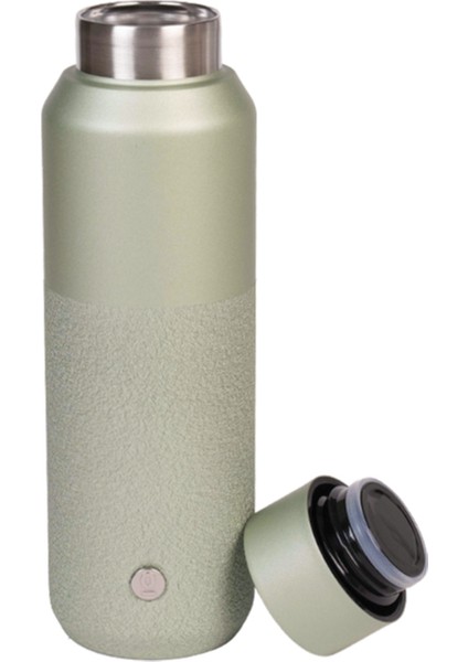 Yeşil Metal Paslanmaz Çelik Matara 550 ml Kapaklı No:96 fırsatları