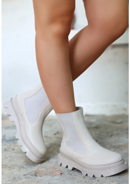 Bluen Bej Cilt Bot - Lisinya fiyatları