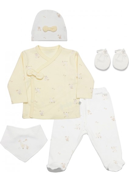 Bistyle 5li Hastane Çıkışı Welcome Baby Duck 12103 Sarı