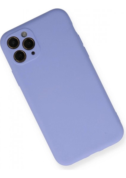 iPhone 11 Pro Kılıf Nano Içi Kadife Silikon- Lila fiyatları
