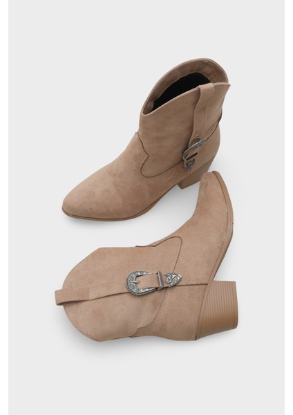 Süet Çekmeli Kadın Kovboy Bot