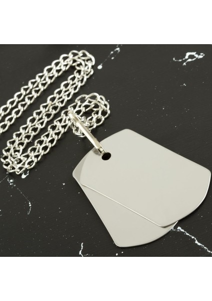 Resveq Asker Künyesi-Gümüş Rengi