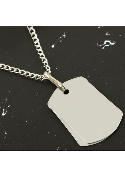 Resveq Asker Künyesi-Gümüş Rengi fiyatları