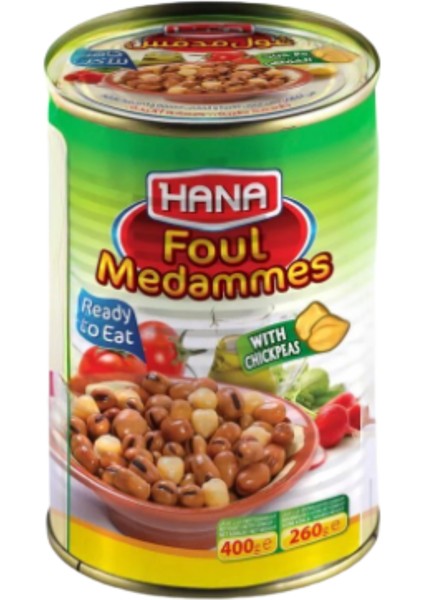 Bakla ve Nouht Konservesi 400 gr