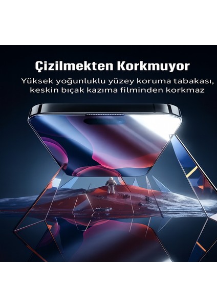 Iphone 16 Pro Max Şeffaf Kendinden Aparatlı Cam Kolay Takma 360 Tam Kaplama Ekstra Darbe Koruyucu indirimleri
