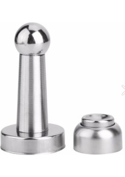 8 Cm Güçlü Mıknatıslı Kapı Tamponu Saten, Kapı Stoperi indirimleri