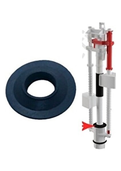 Rezervuar İç Takım Gömme Rezervuar Boşaltma Contası Siyah Kauçuk Malzeme indirimleri