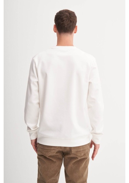 Ekru Erkek Sweatshirt 53270