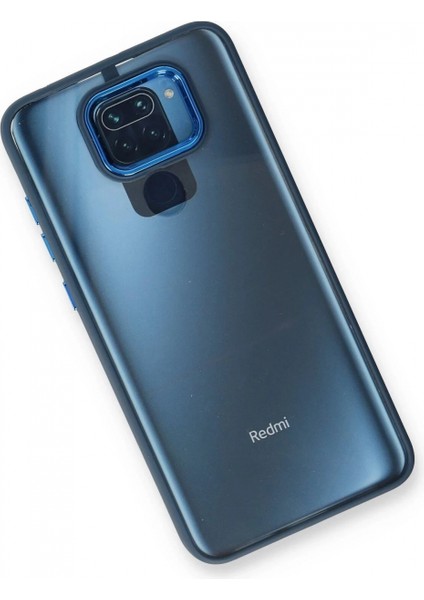 Xiaomi Redmi Note 9 Kılıf Dora Kapak - Mavi fiyatları