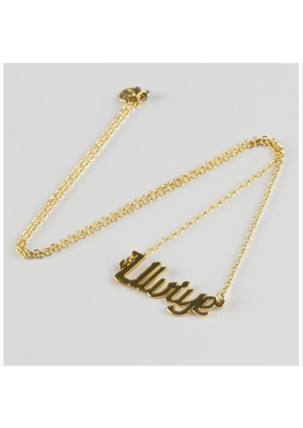 Resveq Ulviye Isimli Kolye -Altın Rengi
