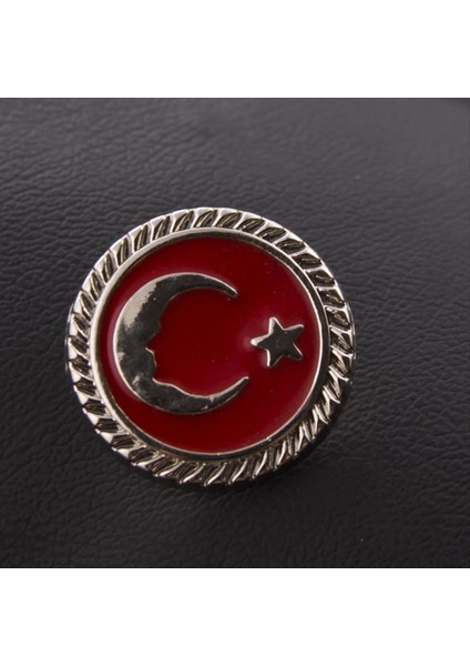 Resveq Ay Yıldız Yaka Rozet-Gümüş Rengi modelleri