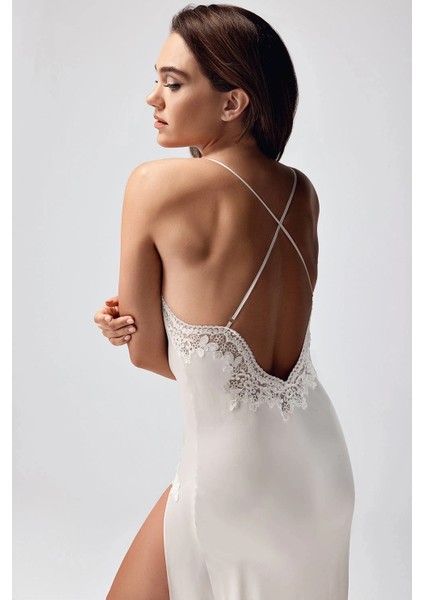 Mdb Freshness 9950-GS Saten Ortişli Gecelik Sabahlık Takım fırsatları