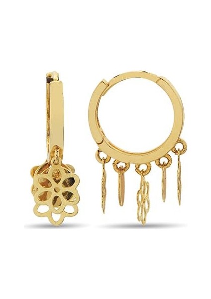 - Küpe - 14 Ayar Altın - Gramı : 2.88 fiyatları