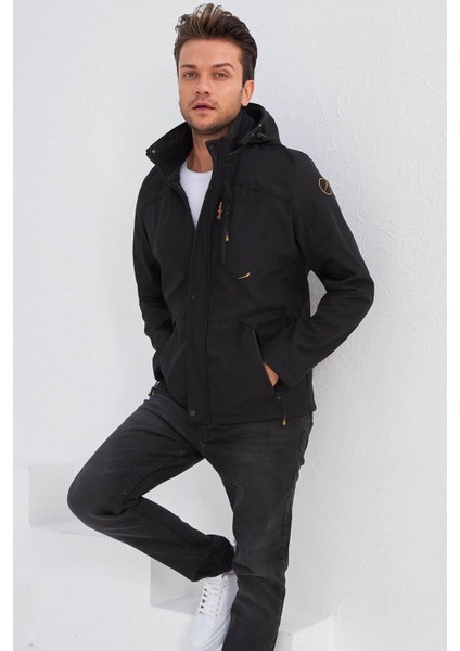 Siyah Erkek Mont 5011