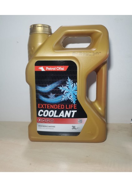 Kırmızı Organik Antifriz 3 Litre (08/2025 Üretim)