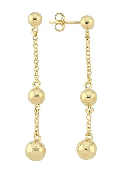 Altın Top Küpe modelleri