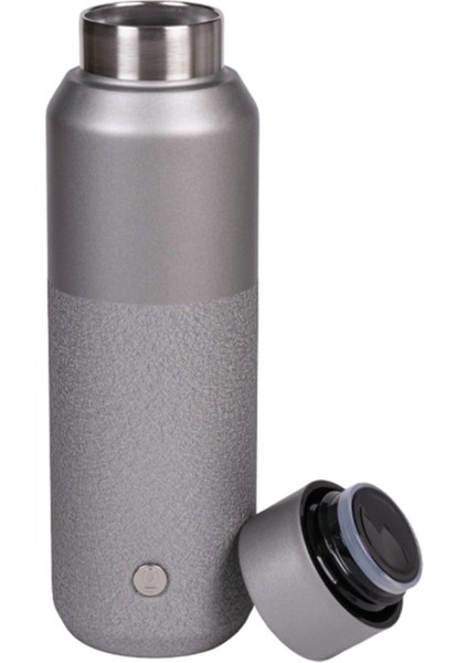 Gümüş Rengi Paslanmaz Çelik Metal Matara 550 ml Kapaklı No:98 modelleri