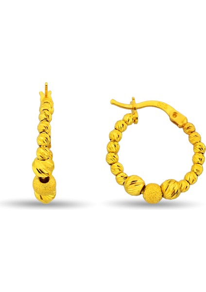 Altın Dorika Halka Küpe gramı :3,09 modelleri