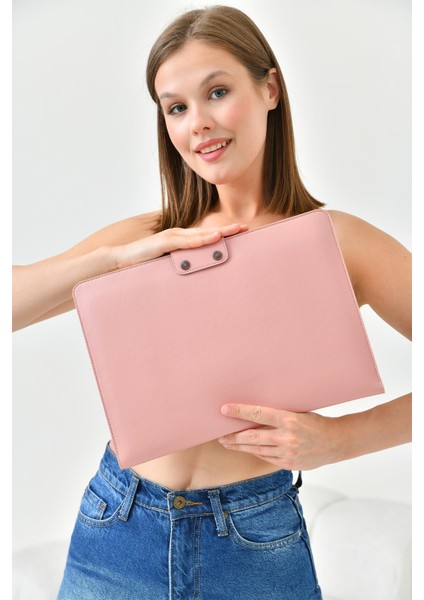 Ingrıd 34X24,5 cm Macbook Air/pro 13-14 Inç, Ipad Organizer Notebook & Evrak & Tablet Çantası