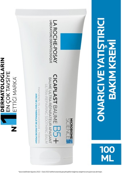 Cicaplast Baume B5 100 Ml- Kuru ve Tahriş Olmuş Ciltler Için Onarıcı Bakım Kremi fırsatları