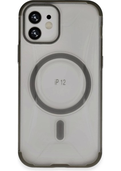 Resveq Joko Iphone 12 Hilton Magsafe Kapak - Titan Gri