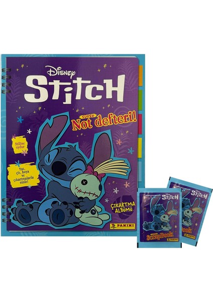 Stitch 2025 Süper Çıkartma Albümü